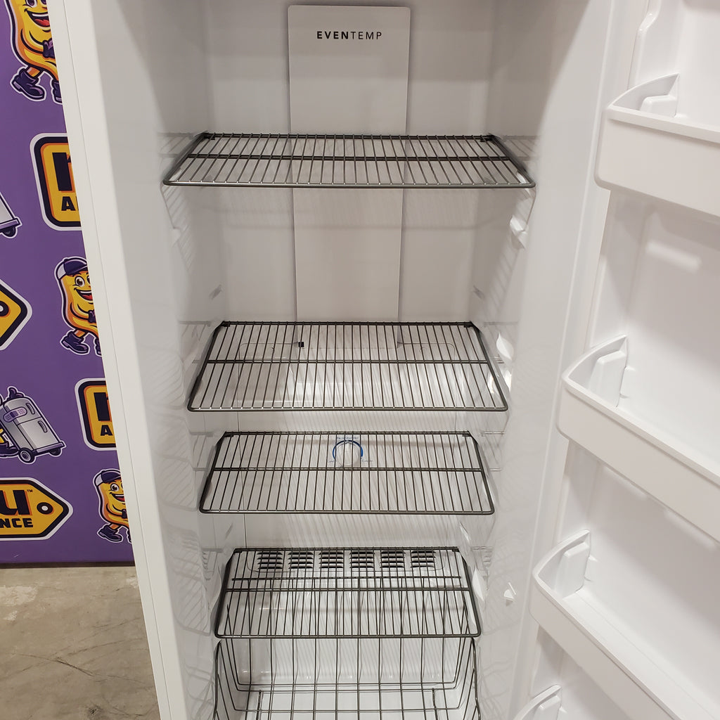 Pictures of Frigidaire 13 Cu. Ft. Garage Ready Upright Freezer with EvenTemp™ Cooling System 20SD107 - FFFU13F2VW - Scratch & Dent (Moderate) - Neu Appliance Outlet - Discount Appliance Outlet in Austin, Tx
