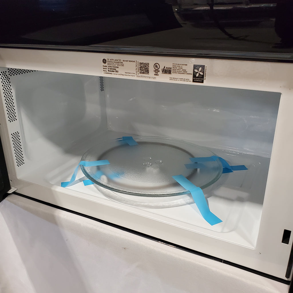 GE® 1.7 Cu. Ft. Over-the-Range Sensor Microwave Oven 5SD286 - JVM6175DKBB - Scratch & Dent (Minor)