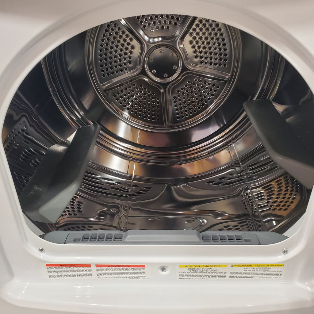 Frigidaire 6.7 Cu. Ft. Electric Dryer with 10 Dry Cycles and Anti-Wrinkle Option 3SD608 - FFRE4120SW - Scratch & Dent (Minor)