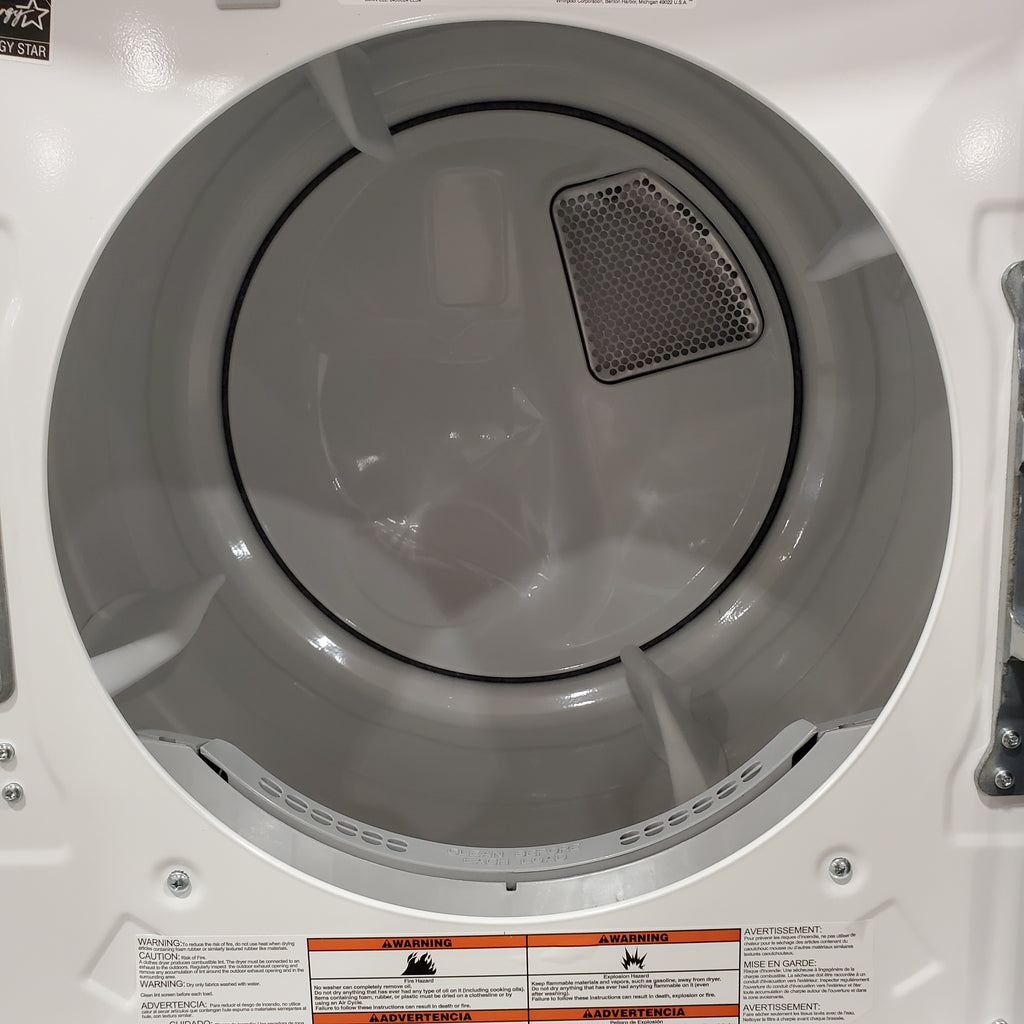 Pictures of Maytag Front Load 7.3 Cu. Ft. Electric Dryer with Extra Power and Quick Dry Cycle MED5630HW - Scratch & Dent (Minor) - Neu Appliance Outlet - Discount Appliance Outlet in Austin, Tx