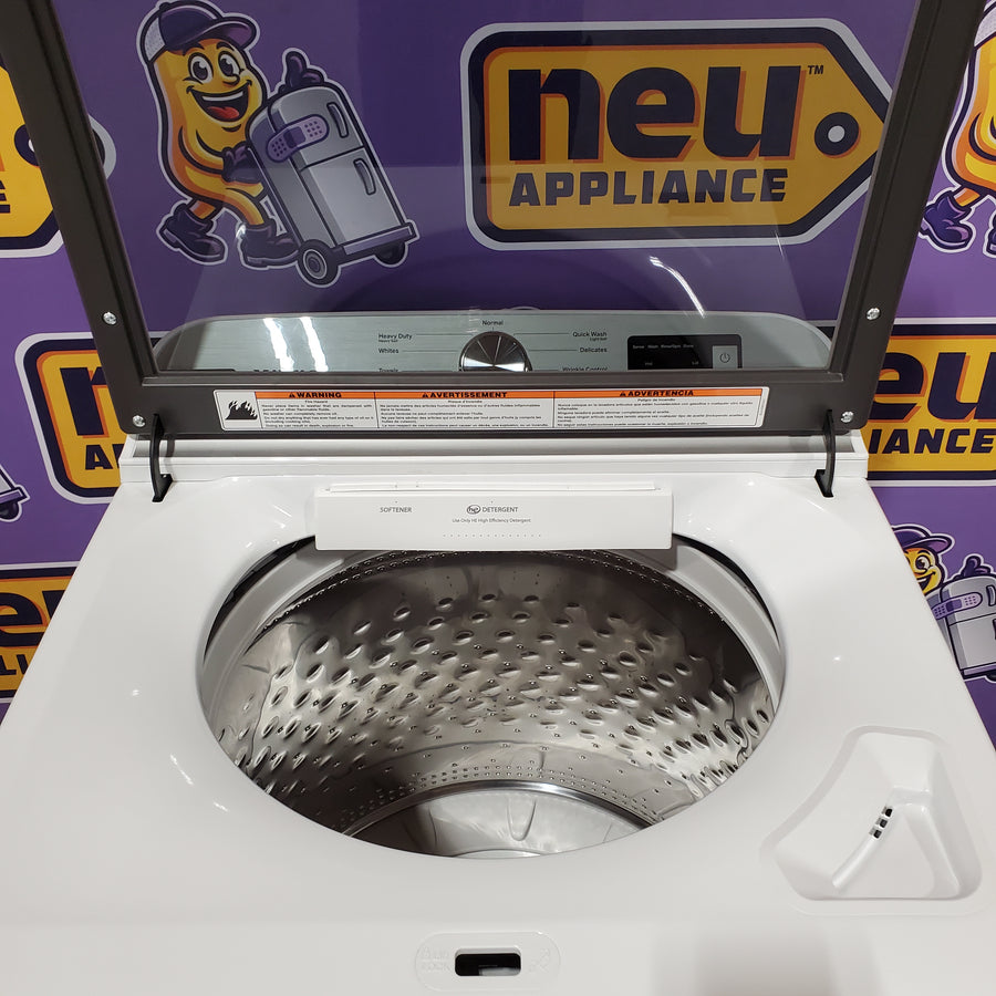 Maytag Top Load 4.8 cu ft Washer with Deep Fill and Slow-Close Glass Lid 30134SD174 - MVW6200KW - Open Box