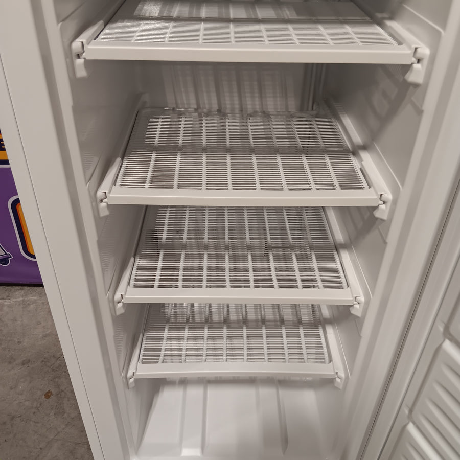 Frigidaire White 22 Inch Upright 6 Cu. Ft. Freezer with Manual Defrost SA655 - FFUM0623AW - Scratch & Dent (Minor)