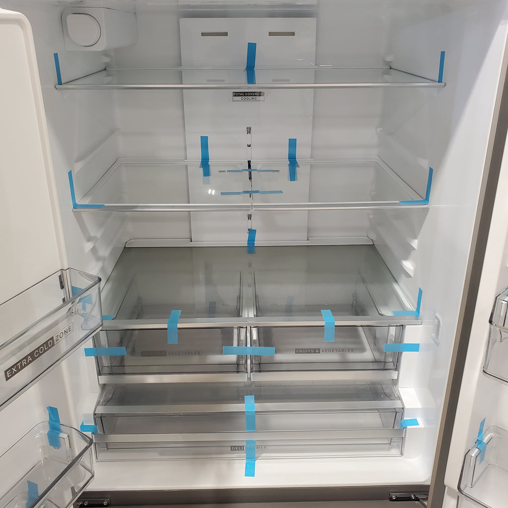 Pictures of Whirlpool 30.53-cu ft French Door Refrigerator with Ice Maker (Fingerprint Resistant Stainless Finish) ENERGY STAR WRFF3536SZ - Open Box - Neu Appliance Outlet - Discount Appliance Outlet in Austin, Tx