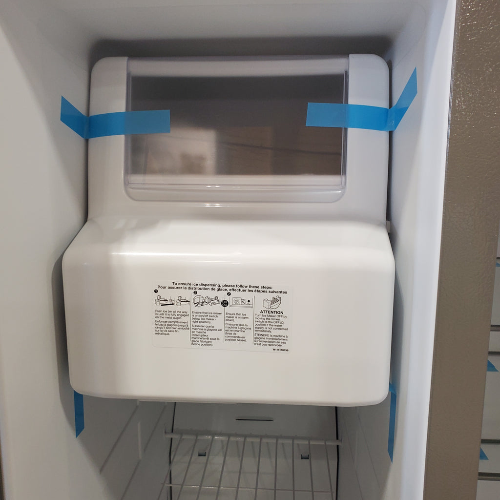 Pictures of Whirlpool 36" Wide 24 cu ft Capacity Side By Side Refrigerator with Ice and Water Dispenser in Fingerprint Resistant Stainless Steel WRS315SDHZ - Open Box - Neu Appliance Outlet - Discount Appliance Outlet in Austin, Tx
