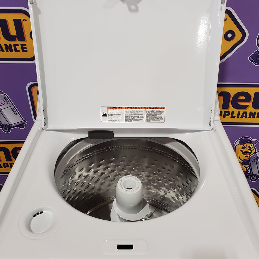 Maytag Top Load 4.5 Cu. Ft. Washer with Extra Power MVW5035MW - Scratch & Dent (Moderate) and Maytag Top Load 7.0 Cu. Ft. Electric Dryer with Wrinkle Prevent Phase 16223 - MED4500MW - Scratch & Dent (Minor)