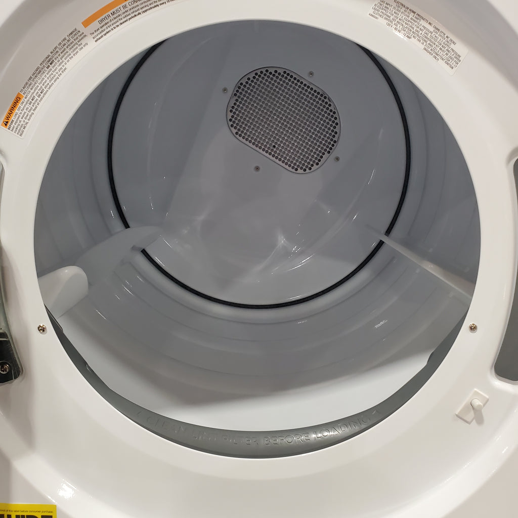 Pictures of Electrolux 300 Series Laundry Tower Single Unit Washer & Electric Dryer with LuxCare® Wash System in White ELTE7300AW - Scratch & Dent (Minor) - Neu Appliance Outlet - Discount Appliance Outlet in Austin, Tx