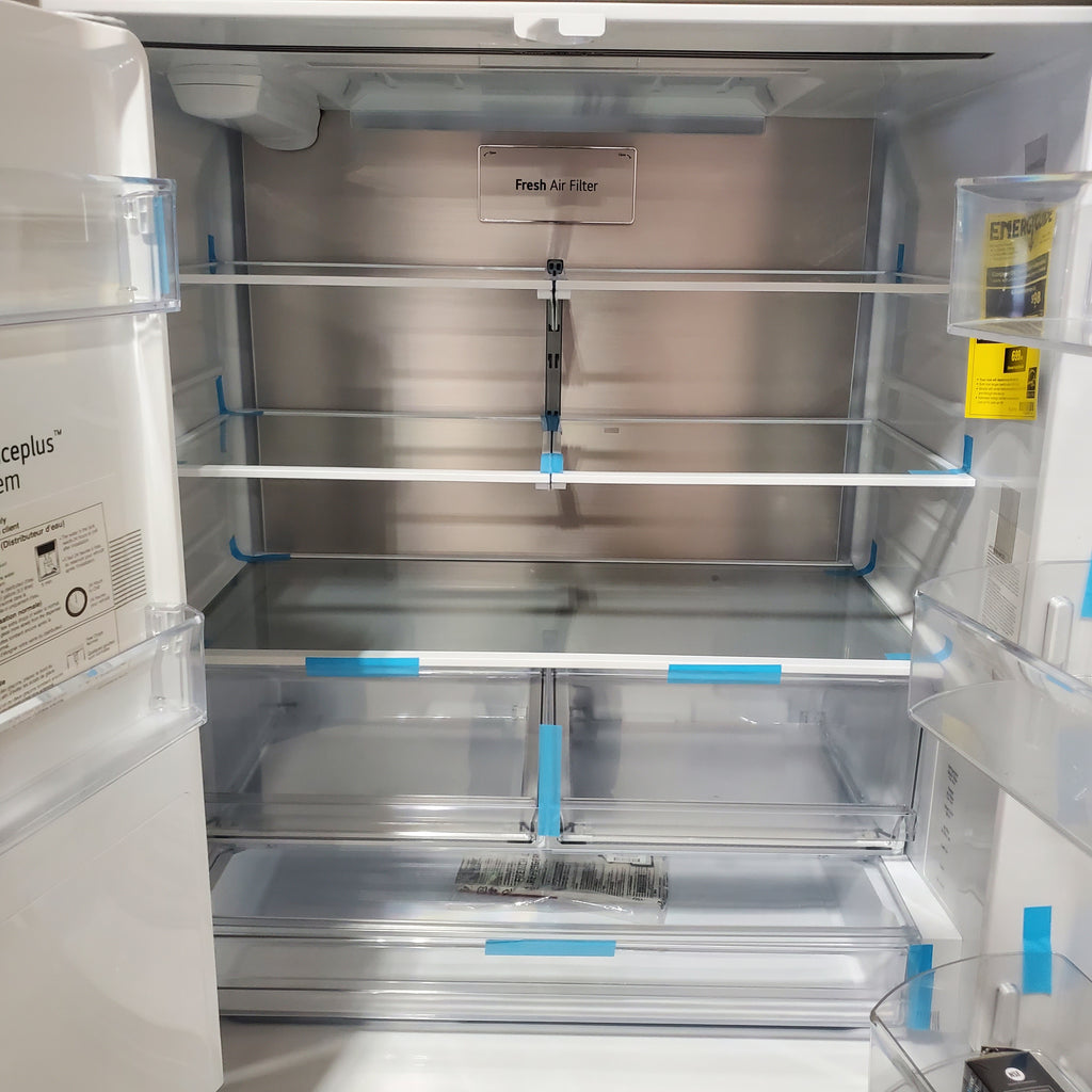LG Counter-Depth MAX™ with Zero Clearance™ 3-Door French Door Refrigerator with Thin Door Design 3SD685 - LF24Z6530S - Scratch & Dent (Minor)