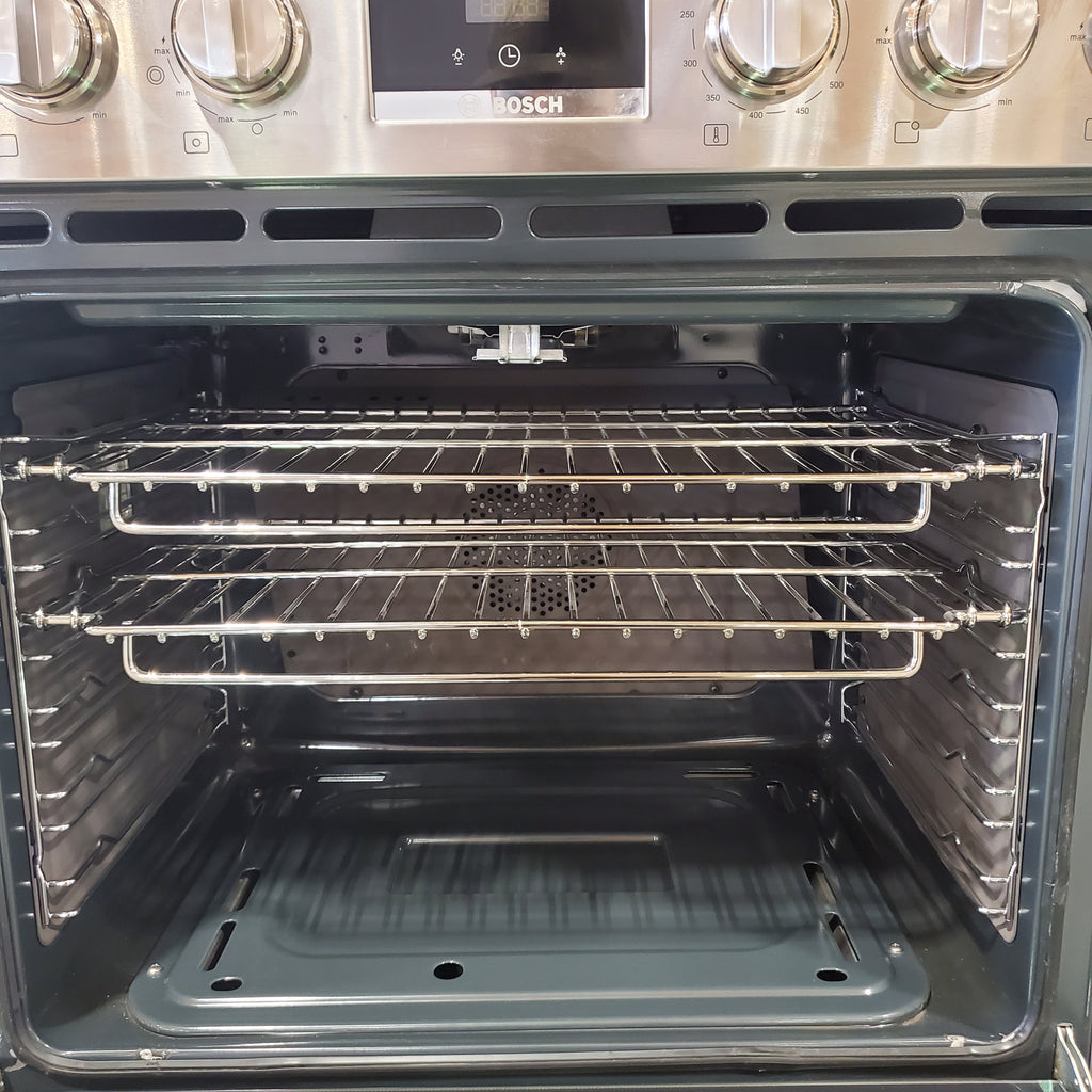 Pictures of Bosch Stainless Steel Gas Freestanding 30 Inch Range with 3 Cooking Modes HGS8055UC - Certified Refurbished - Neu Appliance Outlet - Discount Appliance Outlet in Austin, Tx