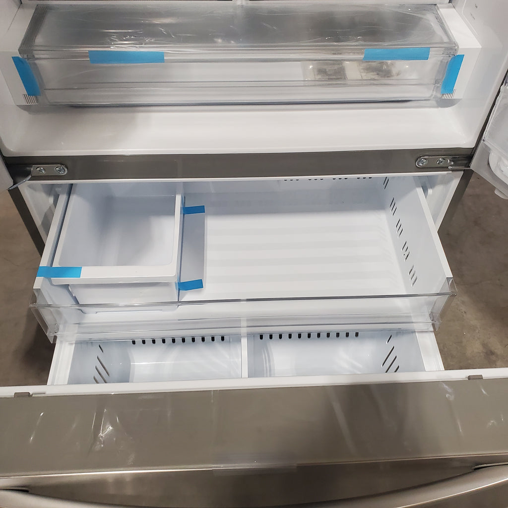 Pictures of LG 27 cu. ft. Smart Counter-Depth MAX™ French Door Refrigerator with Linear Cooling™ and Internal Water Dispenser 21SD13 - LRFLC2706S - Scratch & Dent (Minor) - Neu Appliance Outlet - Discount Appliance Outlet in Austin, Tx