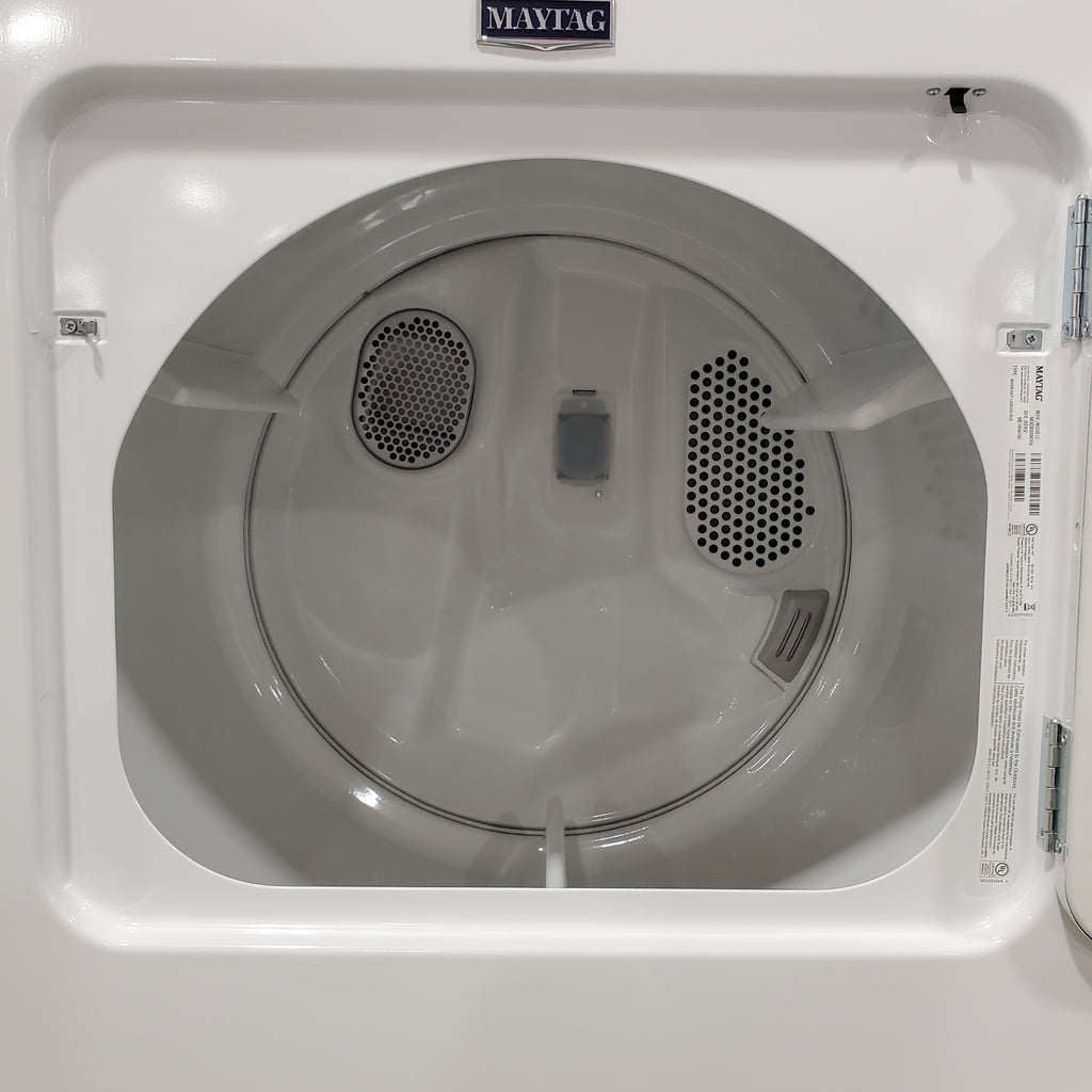 Pictures of Maytag 7.0 cu. ft Top Load Gas Dryer with Moisture Sensing MGD6200KW - Scratch and Dent (Minor) - Neu Appliance Outlet - Discount Appliance Outlet in Austin, Tx