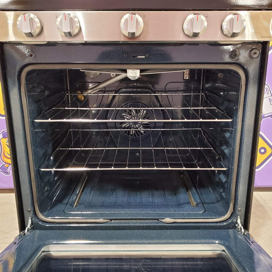Samsung Smart Freestanding Gas 6.0 Cu. Ft. Range with No Preheat Air Fry and Convection in Stainless Steel 22131SD83 - NX60A6511SS - Open Box