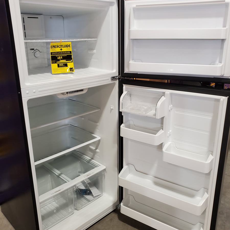 Vissani 18.1 cu. ft. Top Freezer Refrigerator in Fingerprint Resistant Stainless Steel Look, Garage Ready 251313SD1059 - MDTF18SSR5 - Scratch & Dent (Moderate)