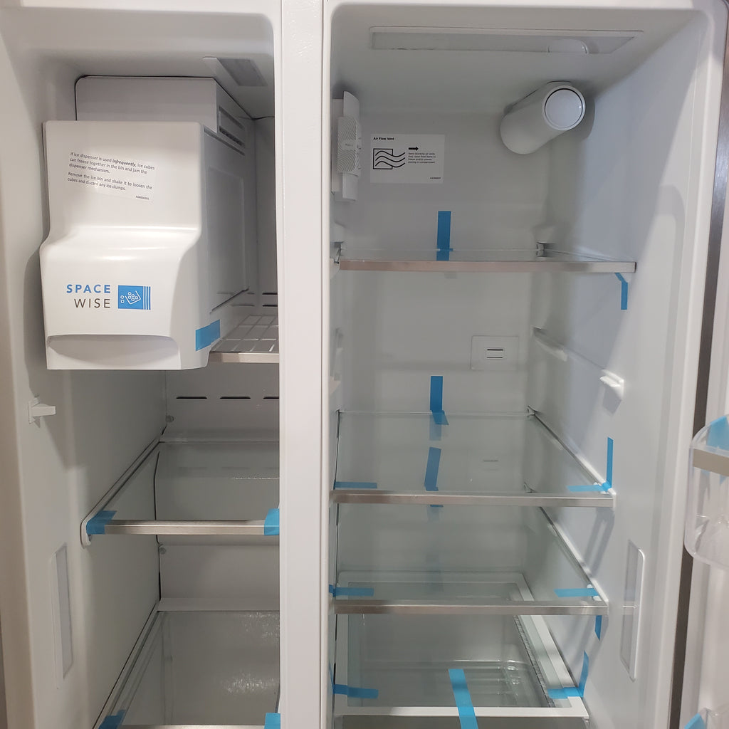 Pictures of Frigidaire Gallery 22 Cu. Ft. 33" Standard-Depth Side-by-Side Refrigerator 31134SD216 - GRSS2352AF - Scratch & Dent (Moderate) - Neu Appliance Outlet - Discount Appliance Outlet in Austin, Tx