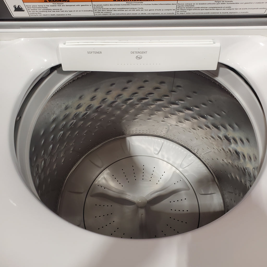 Pictures of Maytag Top Load 4.8 cu ft Washer with Deep Fill and Slow-Close Glass Lid 1CR04044 - MVW6200KW - Certified Refurbished - Neu Appliance Outlet - Discount Appliance Outlet in Austin, Tx