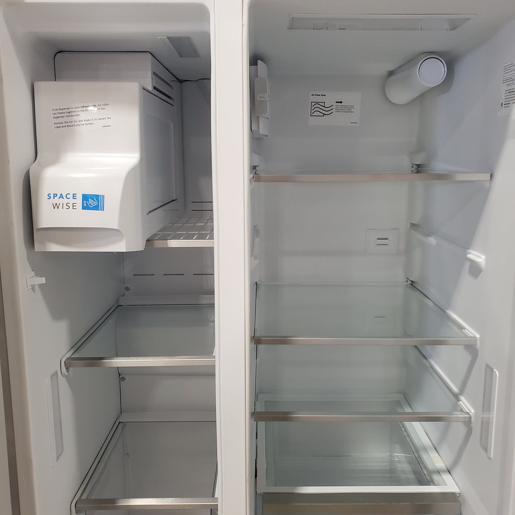 Pictures of Frigidaire Gallery Smudge Proof Stainless Steel 26 Cu. Ft. Side by Side Refrigerator with Bright LED Lighting 31134SD198 - GRSS2652AF - Scratch & Dent (Major) - Neu Appliance Outlet - Discount Appliance Outlet in Austin, Tx