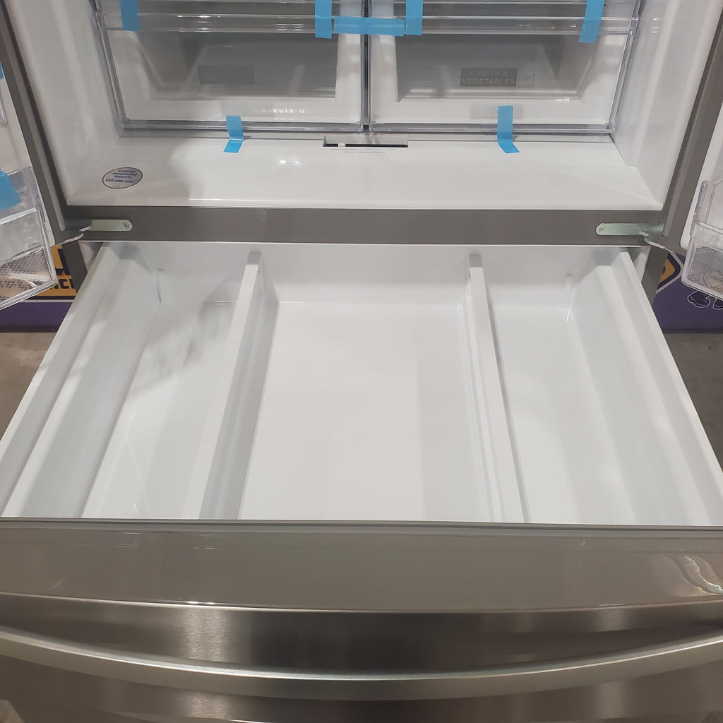 Whirlpool French Door Bottom Mount Refrigerator in Fingerprint Resistant Stainless Steel - Open Box