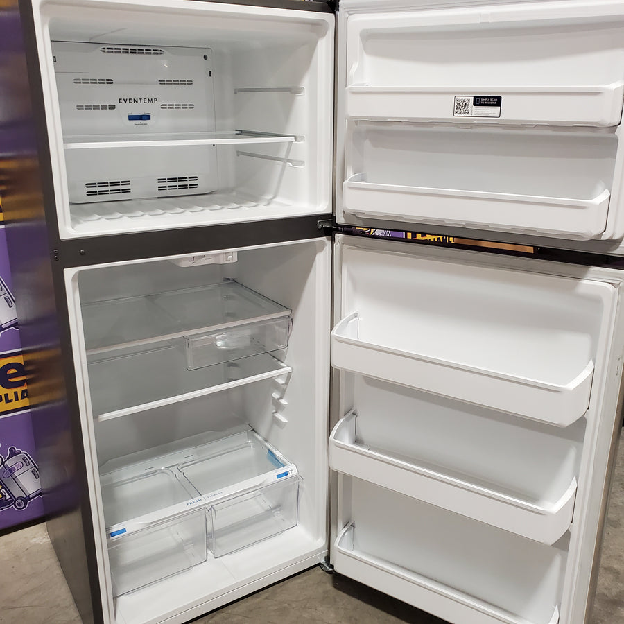 Frigidaire 18.3 cu. ft. 30" Wide Top Freezer Refrigerator with EvenTemp Cooling System 31133SD129 - FFTR1835VS - Scratch & Dent (Minor)