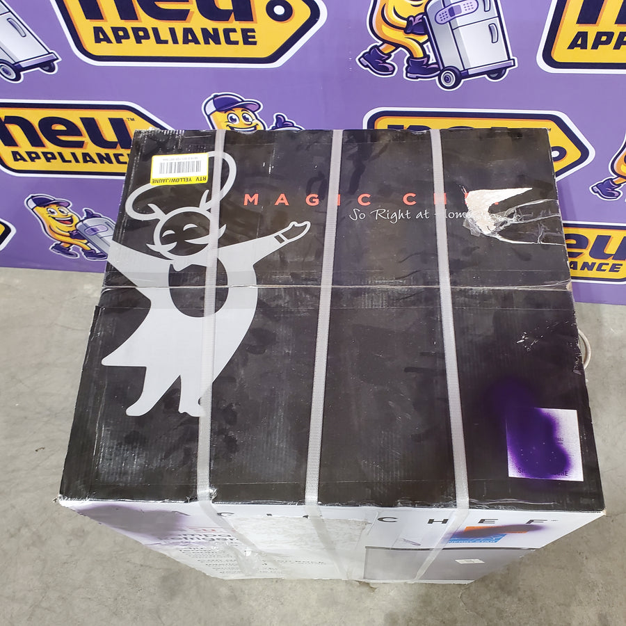 Magic Chef 4.4 cu. ft. Compact Mini Refrigerator in Stainless Look MCR44SE - New in Box