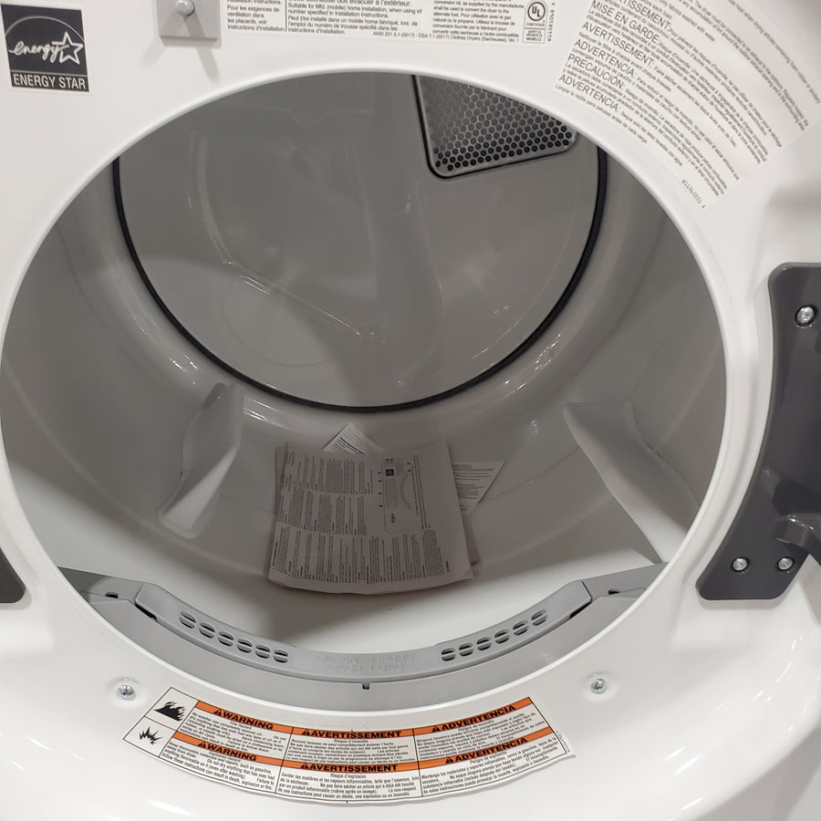 Whirlpool 7.4 cu. ft. Vented Gas Dryer in White WGD6605MW - Scratch & Dent (Minor)