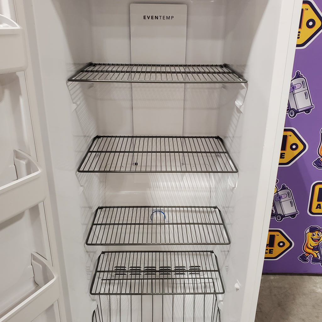 Pictures of Frigidaire 13 Cu. Ft. Garage Ready Upright Freezer with EvenTemp™ Cooling System 20SD113 - FFFU13F2VW - Scratch & Dent (Moderate) - Neu Appliance Outlet - Discount Appliance Outlet in Austin, Tx