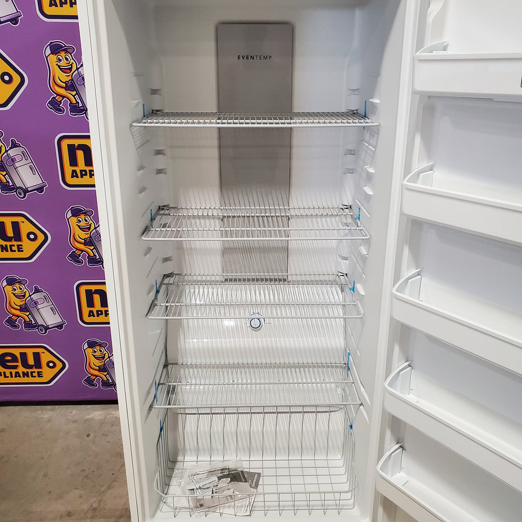 Pictures of Frigidaire 20 Cu. Ft. Energy Star Garage Ready Upright Freezer in White FFUE2022AW - Scratch & Dent (Minor) - Neu Appliance Outlet - Discount Appliance Outlet in Austin, Tx