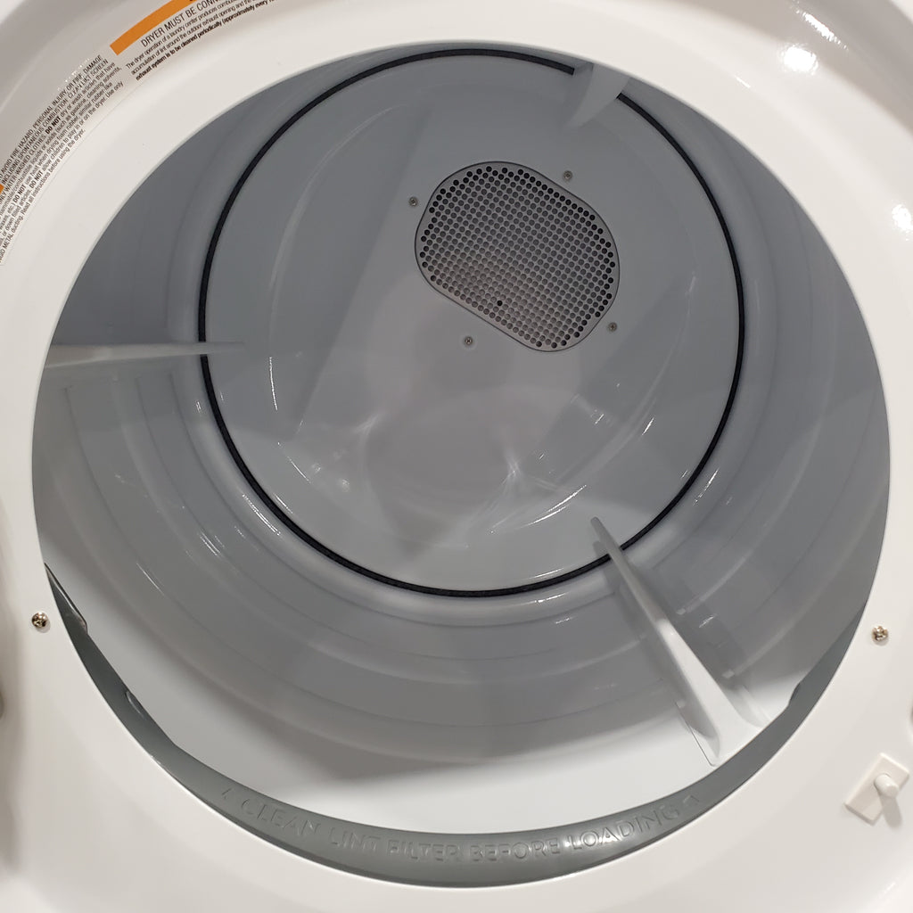 Pictures of Electrolux 300 Series Laundry Tower Single Unit Washer & Electric Dryer with LuxCare® Wash System in White ELTE7300AW - Scratch & Dent (Minor) - Neu Appliance Outlet - Discount Appliance Outlet in Austin, Tx