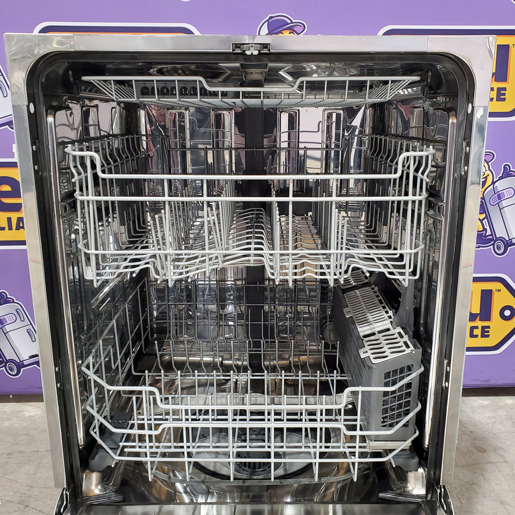 Pictures of GE® ENERGY STAR® Fingerprint Resistant Front Control with Stainless Steel Interior Dishwasher with Sanitize Cycle 25134SD477 - GDF670SYVFS - Open Box - Neu Appliance Outlet - Discount Appliance Outlet in Austin, Tx