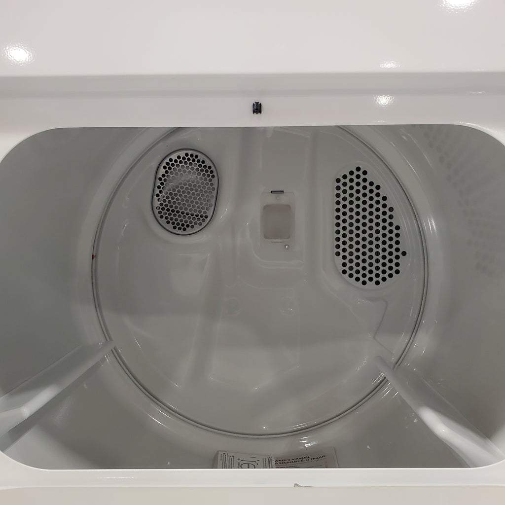 Pictures of Maytag Top Load Style Electric Wrinkle Prevent 7.0 cu. ft. Dryer with Auto Dry MED4005SW - Open Box - Neu Appliance Outlet - Discount Appliance Outlet in Austin, Tx