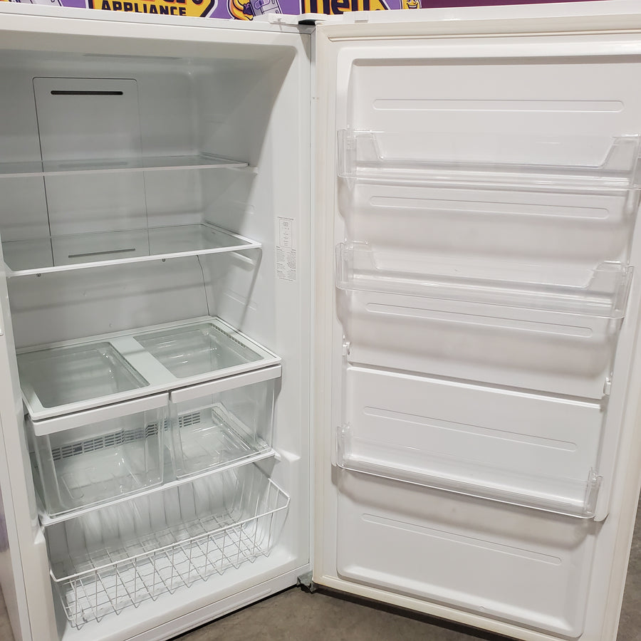 GE® ENERGY STAR® 17.3 Cu. Ft. Frost-Free Garage Ready Upright Freezer 31135SD269 - FUF17DLRWW - Scratch & Dent - Moderate