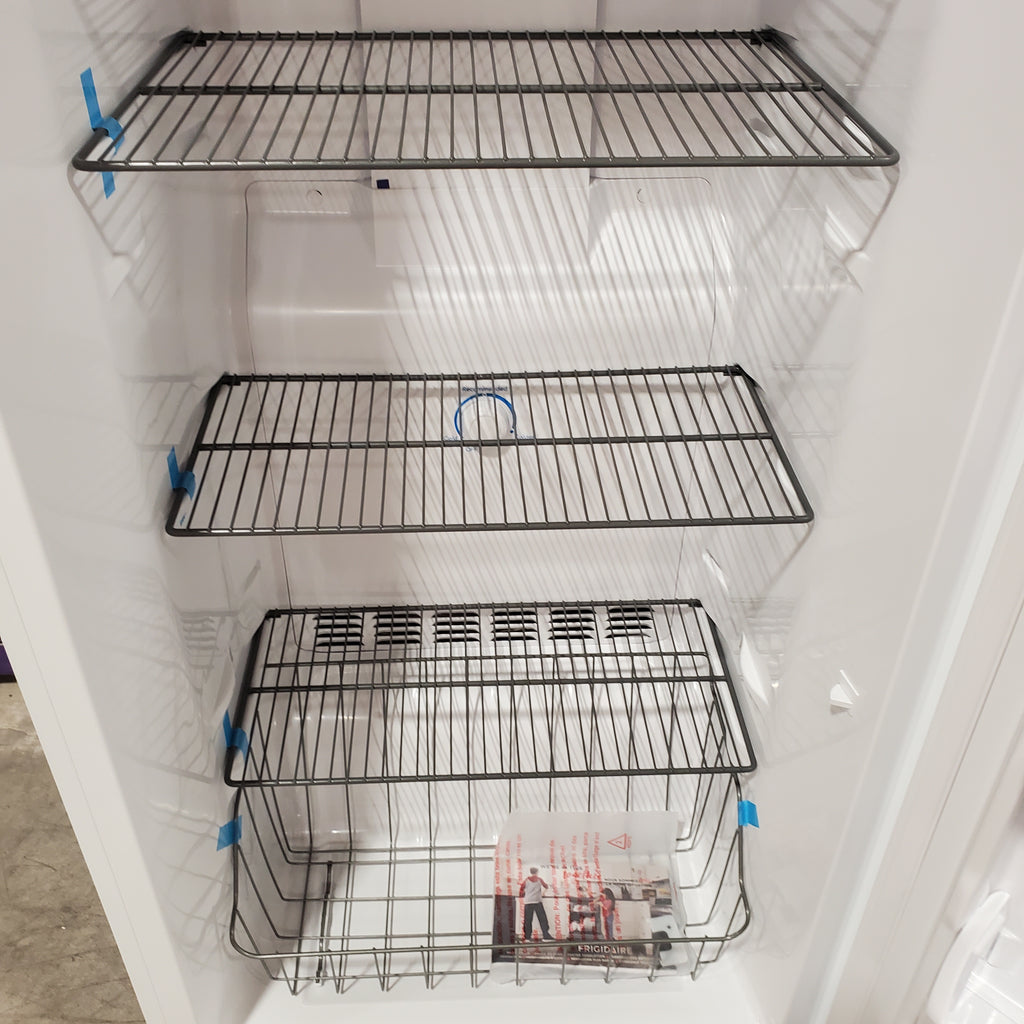 Pictures of Frigidaire 13 Cu. Ft. Garage Ready Upright Freezer with EvenTemp™ Cooling System 3SD961 - FFFU13F2VW - Open Box - Neu Appliance Outlet - Discount Appliance Outlet in Austin, Tx