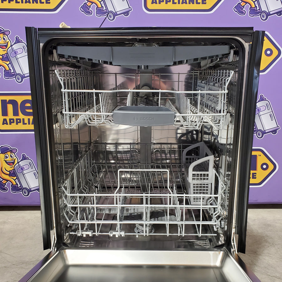 Bosch Black 300 Series Dishwasher with 3rd Rack and Wi-Fi Enabled Home Connect 251315SD1140 - SHE53C86N - Scratch & Dent (Moderate)