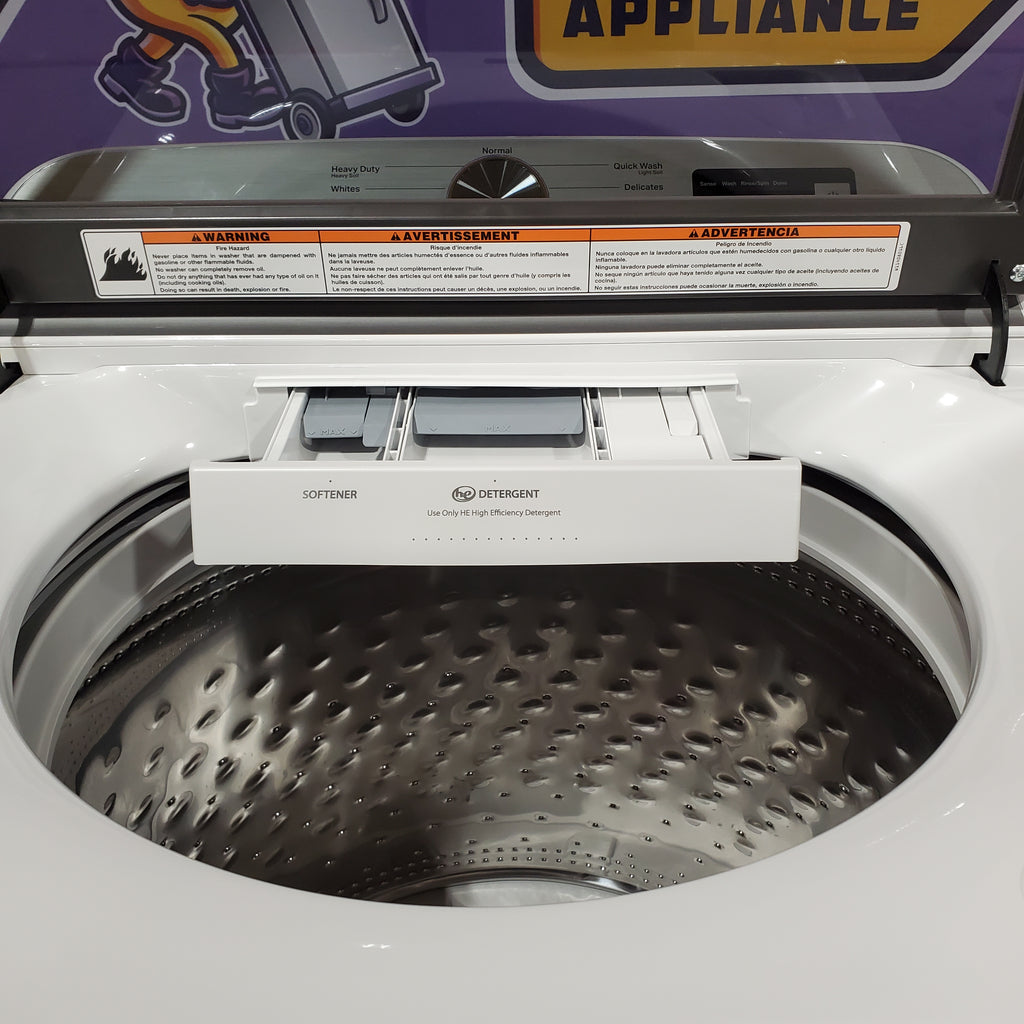 Pictures of Maytag Top Load 4.8 cu ft Washer with Deep Fill and Slow-Close Glass Lid 30131SD42 - MVW6200KW - Scratch & Dent (Minor) - Neu Appliance Outlet - Discount Appliance Outlet in Austin, Tx