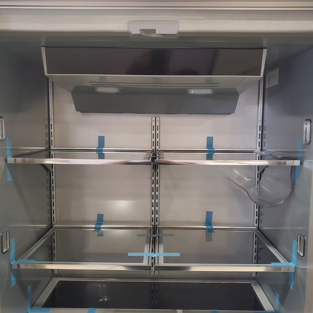 Pictures of KitchenAid 36 Inch French Door Refrigerator with 20.8 cu. ft. Capacity, 4 Spill-Proof Glass Shelves, Automatic Ice Maker-KBFN506ESS-Certified Refurbished - Neu Appliance Outlet - Discount Appliance Outlet in Austin, Tx