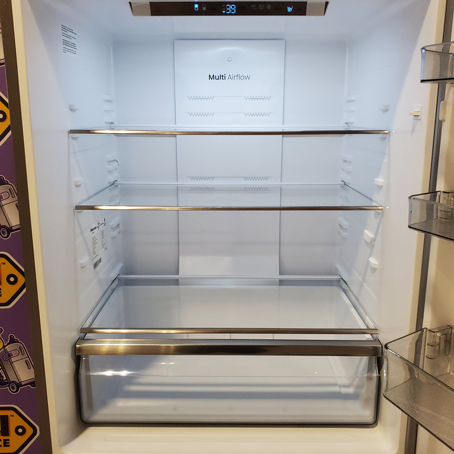 Hisense 33" Wide Counter Depth ENERGY STAR 17.2-cu ft Bottom-Freezer Refrigerator with Ice Maker in Fingerprint Resistant Stainless Steel 22136SD344 - HRB171N6BSE - Scratch & Dent (Minor)