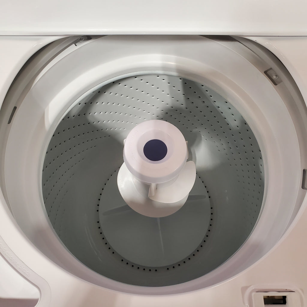 Whirlpool 3.5 cu. ft. High Efficiency Top Load Washing Machine with Deep Water Wash 3SD778 - WTW4816FW - Scratch & Dent (Minor)