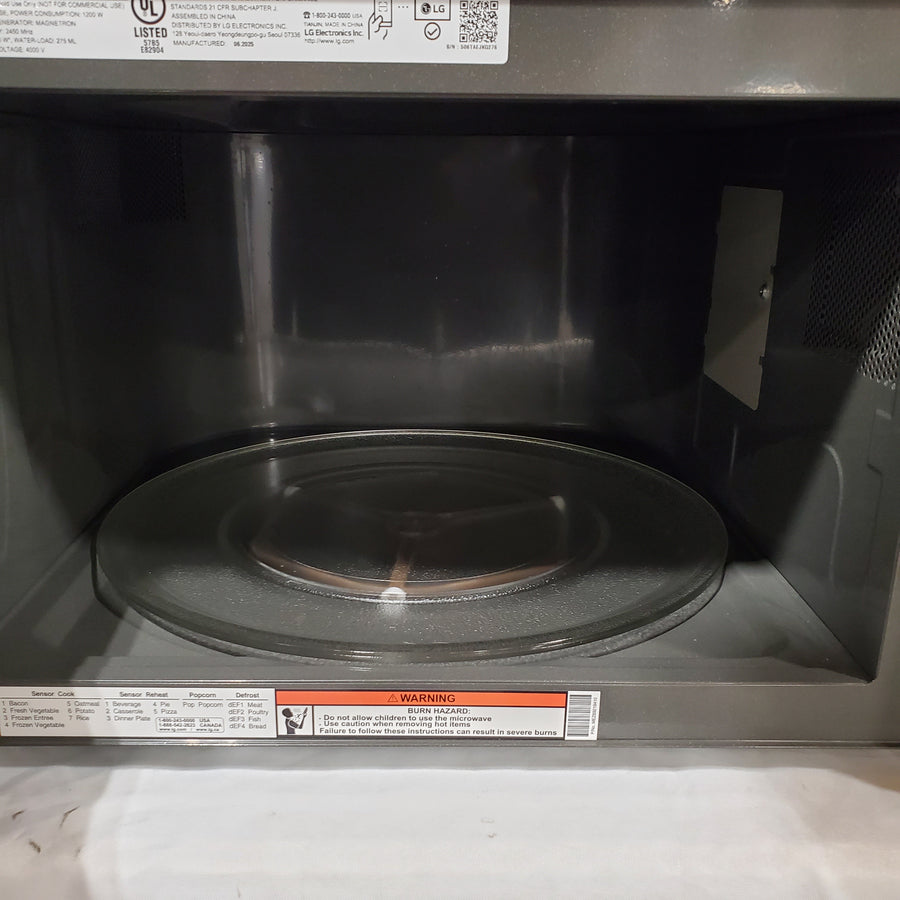 LG 2-cu ft 1200-Watt Inverter Technology Countertop Microwave in Stainless Steel MSER2090S - Scratch & Dent (Minor)