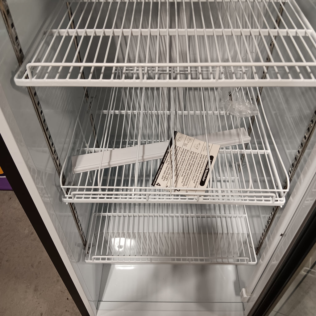 Pictures of Yeego 21.7 in. 12.4 cu. ft Merchandiser Refrigerator in Black Commercial Beverage Cooler Adjustable Shelves Dual Glass Door 25136CR632 - SC-380FC - Neu Appliance Outlet - Discount Appliance Outlet in Austin, Tx