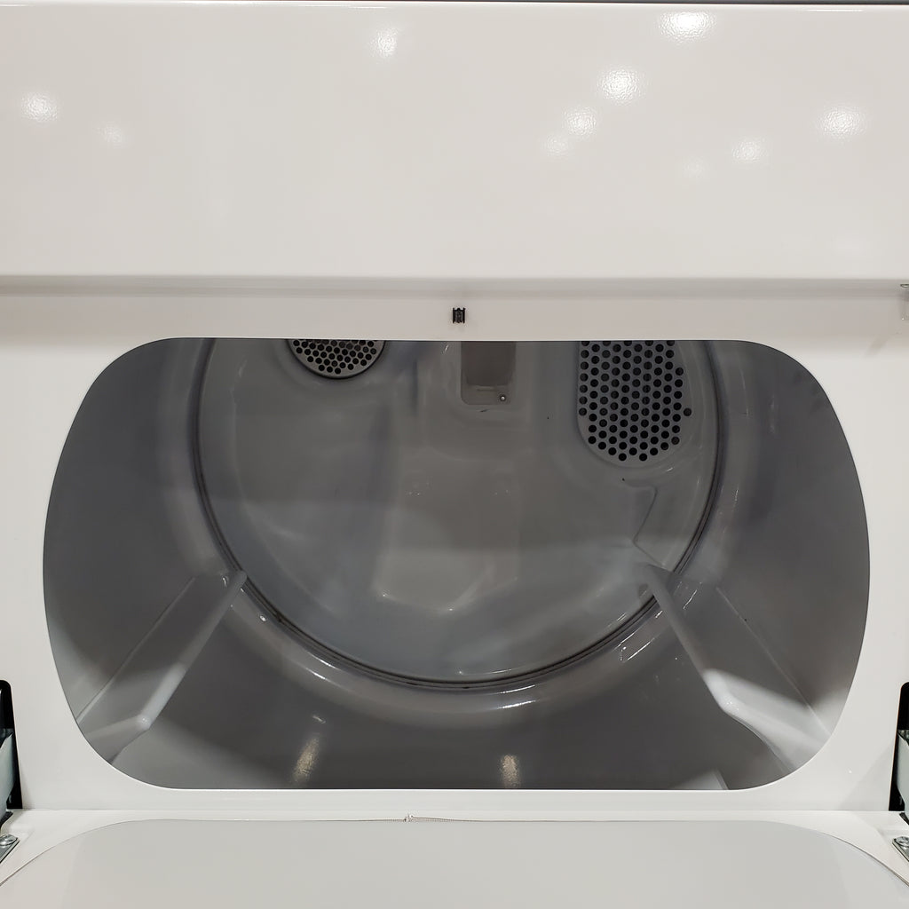 Pictures of Whirlpool 3.8–3.9 Cu. Ft. Top Load Washer with 2 in 1 Removable Agitator and Soil Level Selection WTW4957PW - Scratch & Dent (Minor) and Whirlpool White Electric 7.0 Cu. Ft. Dryer with Auto Dry 16186 - WED4950HW - Scratch & Dent (Minor) - Neu Appliance Outlet - Discount Appliance Outlet in Austin, Tx
