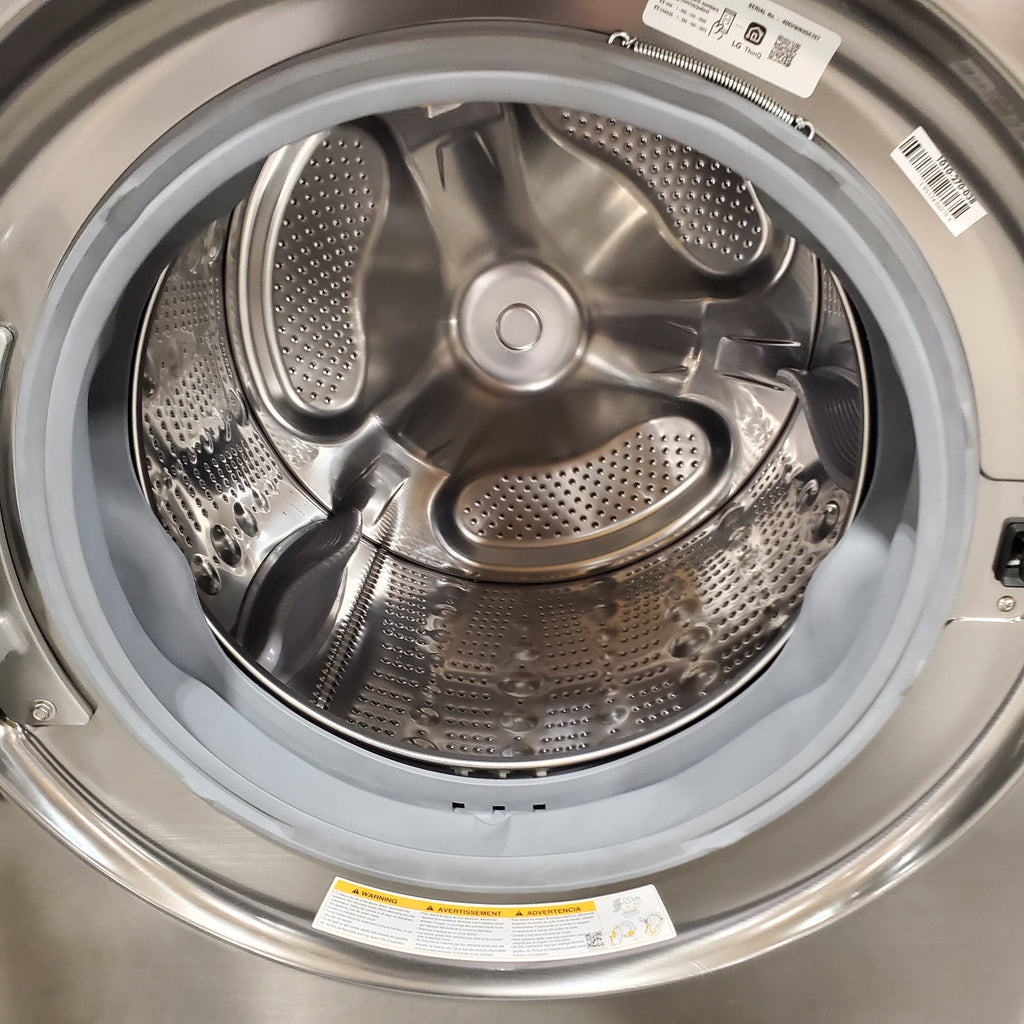 Pictures of LG 4.5 cu. ft. Smart Front Load Washer with TurboWash® 360° and ezDispense® 25131SD296 - WM5700HVA - Scratch & Dent (Major) - Neu Appliance Outlet - Discount Appliance Outlet in Austin, Tx
