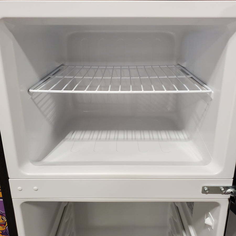 Frigidaire 7.5 cu. ft. Mini Refrigerator with Top Freezer in Stainless Look EFR780-6COM - Scratch & Dent (Moderate)