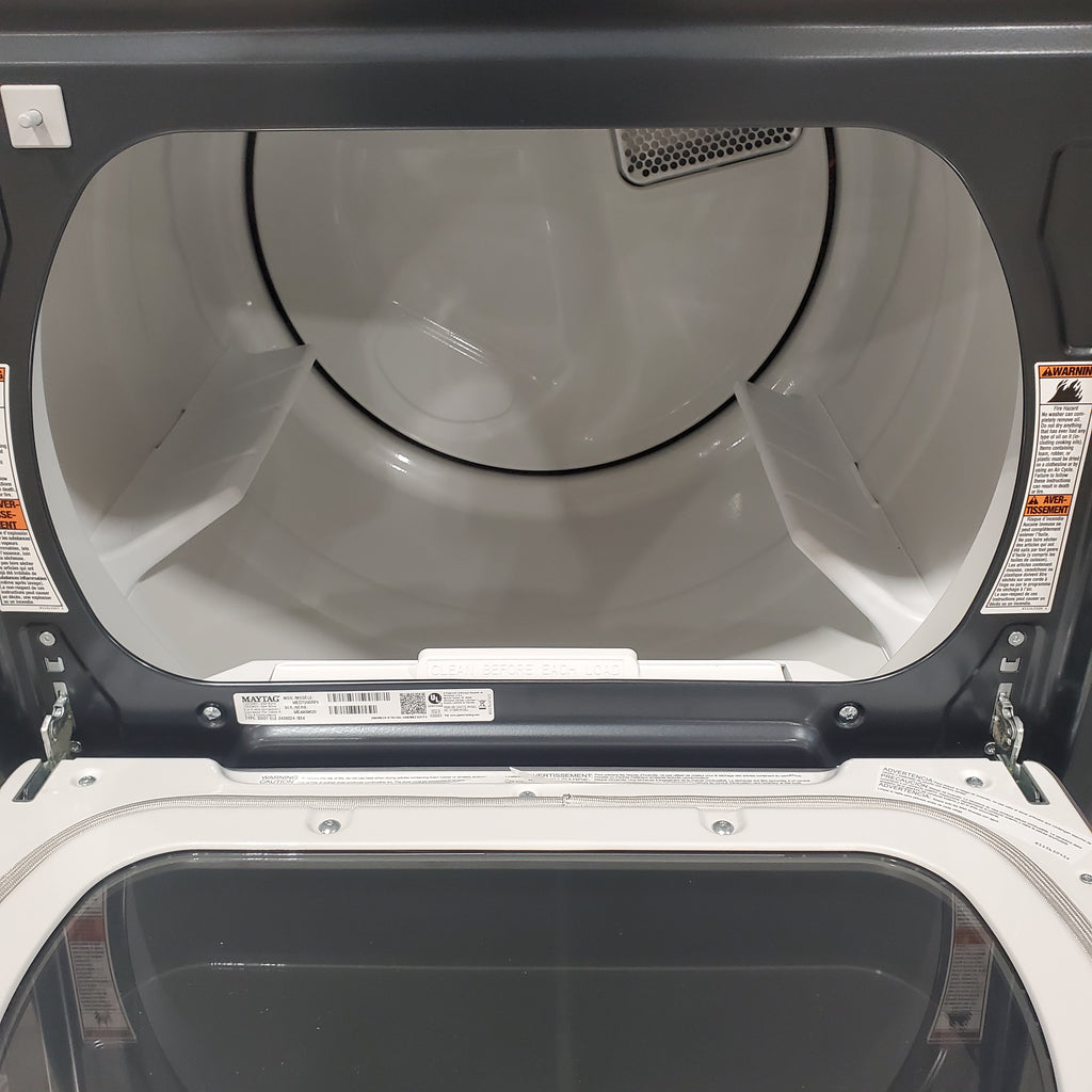 Pictures of Maytag 7.4 Cu. Ft. Pet Pro Top Load Electric Dryer with Sanitize Cycle 6SD105 - MED7205RF - Open Box - Neu Appliance Outlet - Discount Appliance Outlet in Austin, Tx