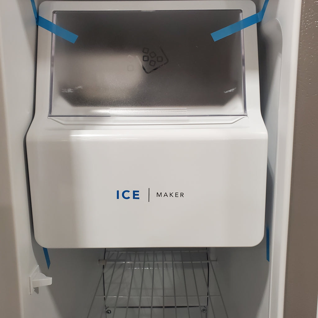 Pictures of Frigidaire 25.6 cu. ft. ENERGY STAR Side by Side Refrigerator with Exterior Water and Ice Dispenser in Stainless Steel 20SD103 - FRSS2623AS - Scratch & Dent (Minor) - Neu Appliance Outlet - Discount Appliance Outlet in Austin, Tx