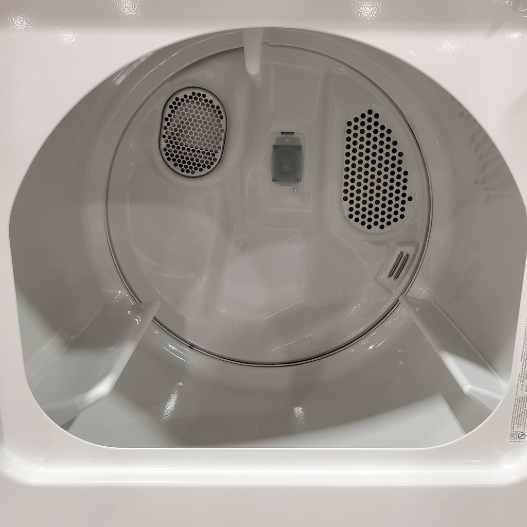 Pictures of Maytag Top Load 4.8 cu ft Washer with Deep Fill and Slow-Close Glass Lid MVW6200KW - Scratch & Dent (Minor) and Maytag 7.0 cu. ft Top Load Gas Dryer with Moisture Sensing 16167 - MGD6200KW - Scratch and Dent (Minor) - Neu Appliance Outlet - Discount Appliance Outlet in Austin, Tx