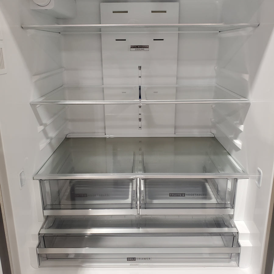Whirlpool French Door Refrigerator in Fingerprint Resistant Stainless Finish with In-Door Water and Ice Maker - 30 cu. ft. WRFF3536SZ - Scratch & Dent (Minor)