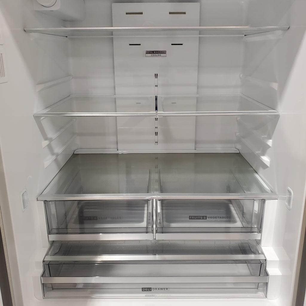 Pictures of Whirlpool French Door Refrigerator in Fingerprint Resistant Stainless Finish with In-Door Water and Ice Maker - 30 cu. ft. 22133SD207 - WRFF3536SZ - Scratch & Dent (Minor) - Neu Appliance Outlet - Discount Appliance Outlet in Austin, Tx