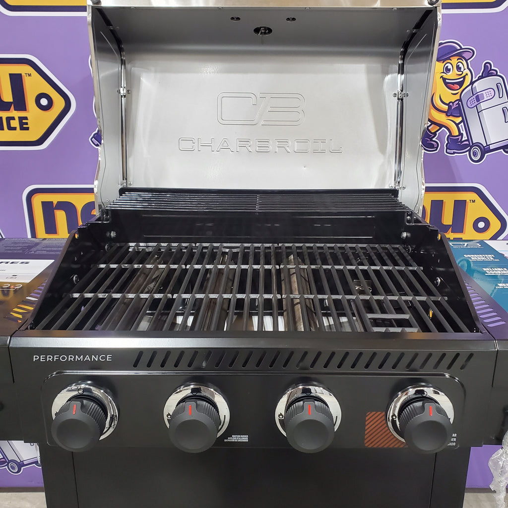 Pictures of Charbroil Performance Series™ 4 Burner Cart Gas Grill with Sear Burner in Black Stainless 6SD139 - 463286225 - Scratch & Dent (Minor) - Neu Appliance Outlet - Discount Appliance Outlet in Austin, Tx