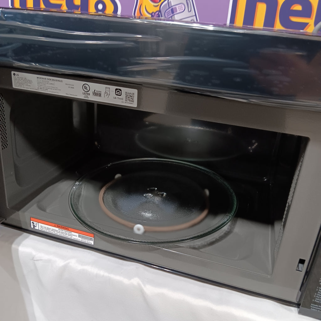 LG 2.0-cu ft Over-the-Range Microwave with Sensor Cooking in PrintProof Stainless Steel 25132SD326 - MVEL2033F - New in Box