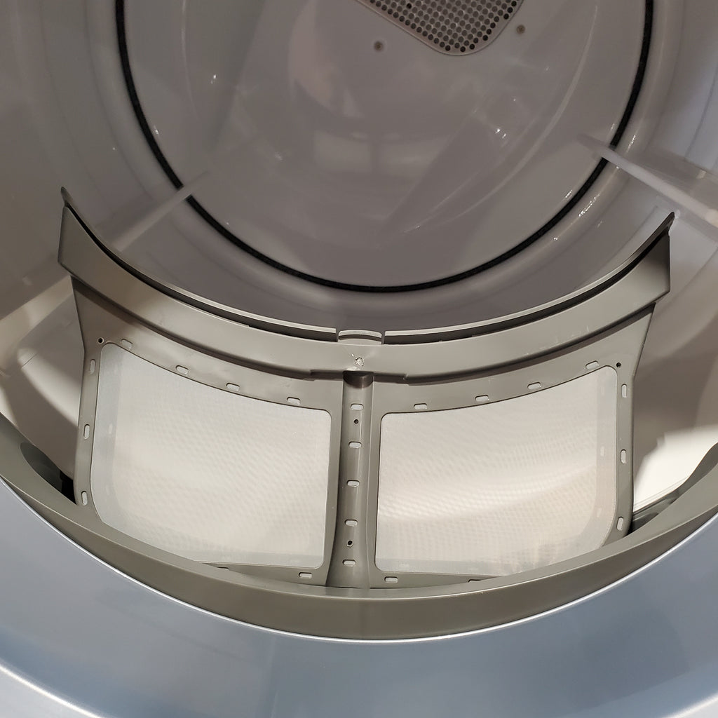 Pictures of Electrolux Glacier Blue 400 Series Electric 8.0 Cu. Ft. Dryer with Perfect Steam Option and Extended Tumble 22136SD254 - ELFE7437AG - Open Box - Neu Appliance Outlet - Discount Appliance Outlet in Austin, Tx