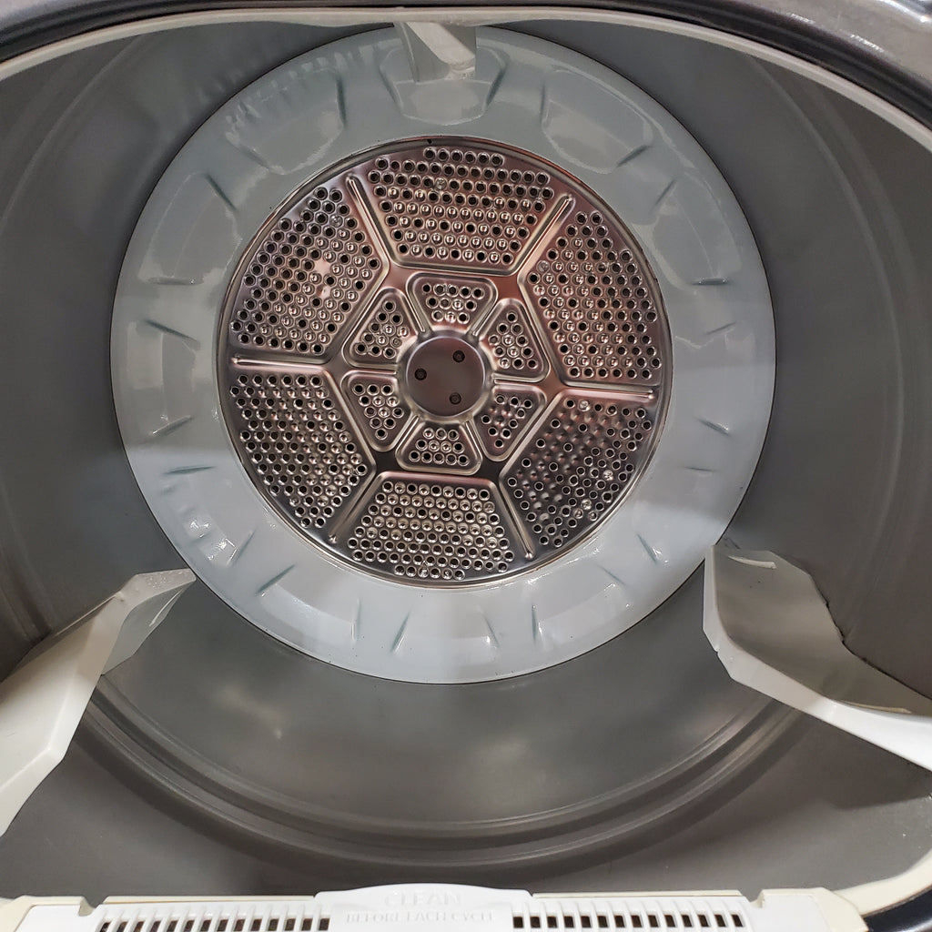 Pictures of GE Diamond Gray Energy Star Electric 7.4 Cu. Ft. Dryer with Aluminized Alloy Drum, Sanitize Cycle, and Sensor Dry GTD72EBPNDG - Certified Refurbished - Neu Appliance Outlet - Discount Appliance Outlet in Austin, Tx