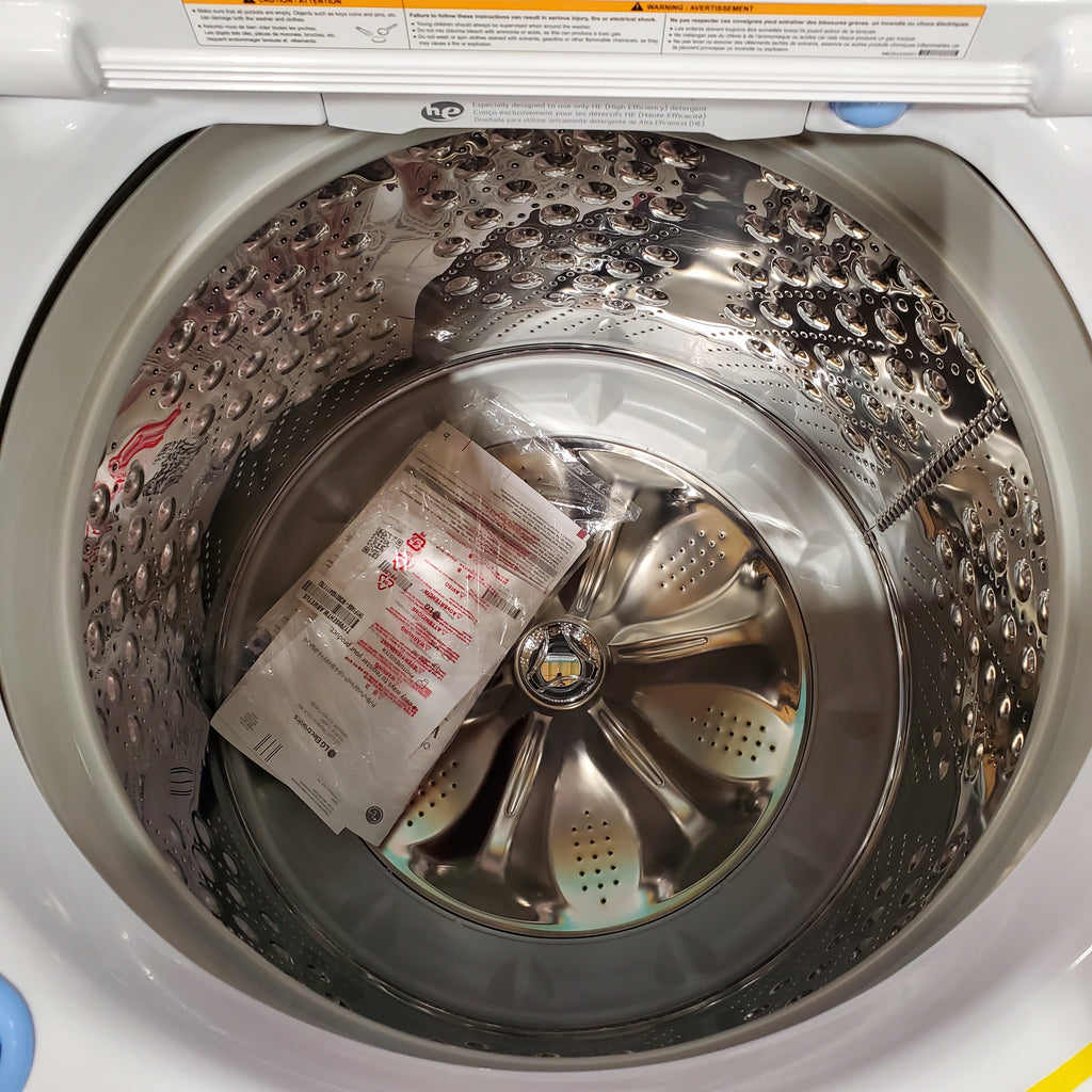 Pictures of LG White Top Load 5.0 Cu. Ft. Mega Capacity Washer with TurboDrum Technology WT7150CW - Scratch & Dent (Moderate) - Neu Appliance Outlet - Discount Appliance Outlet in Austin, Tx